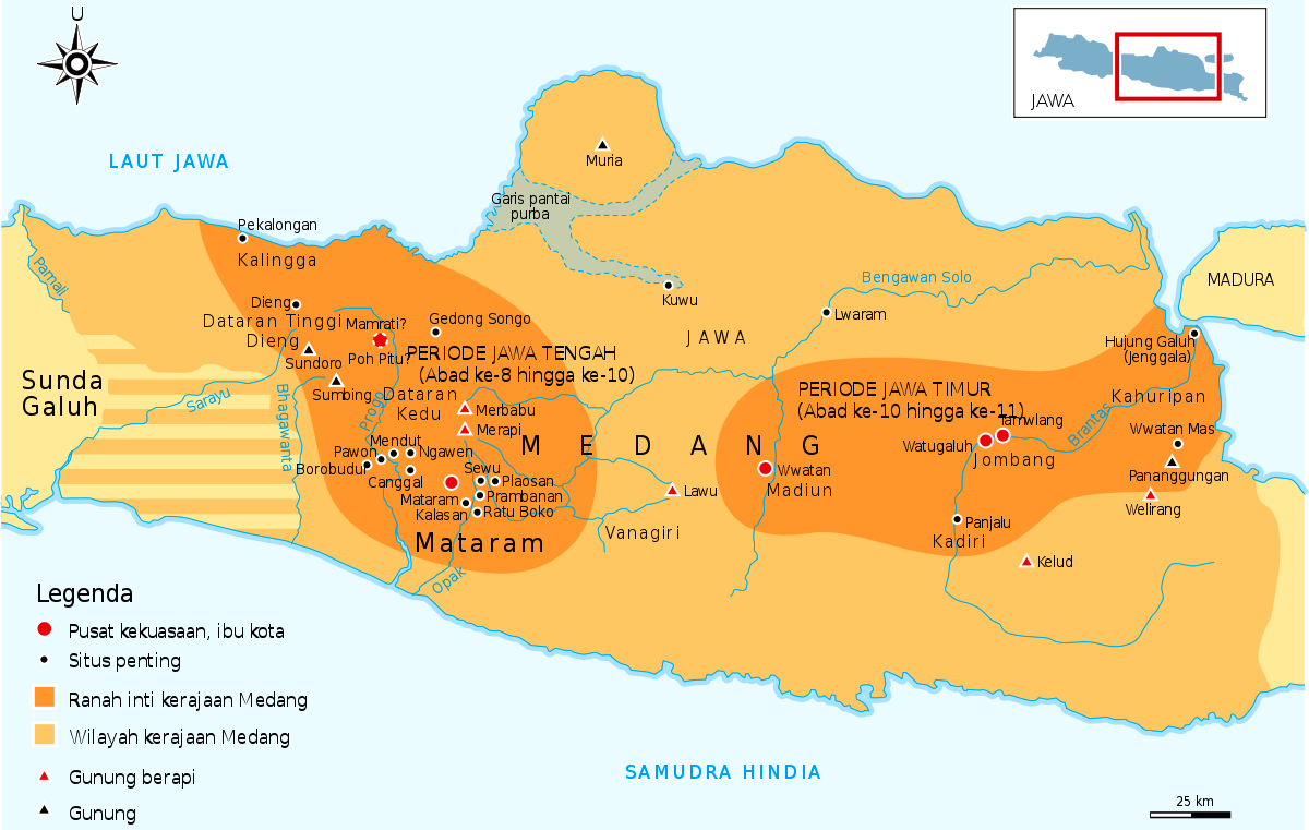 Sejarah Kerajaan Medang Kamulan (Mataram Kuno)