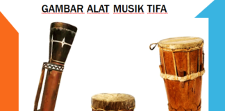 gambar alat musik tifa