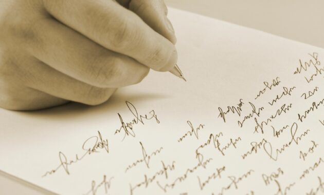 bagaimanakah urutan menulis surat pribadi