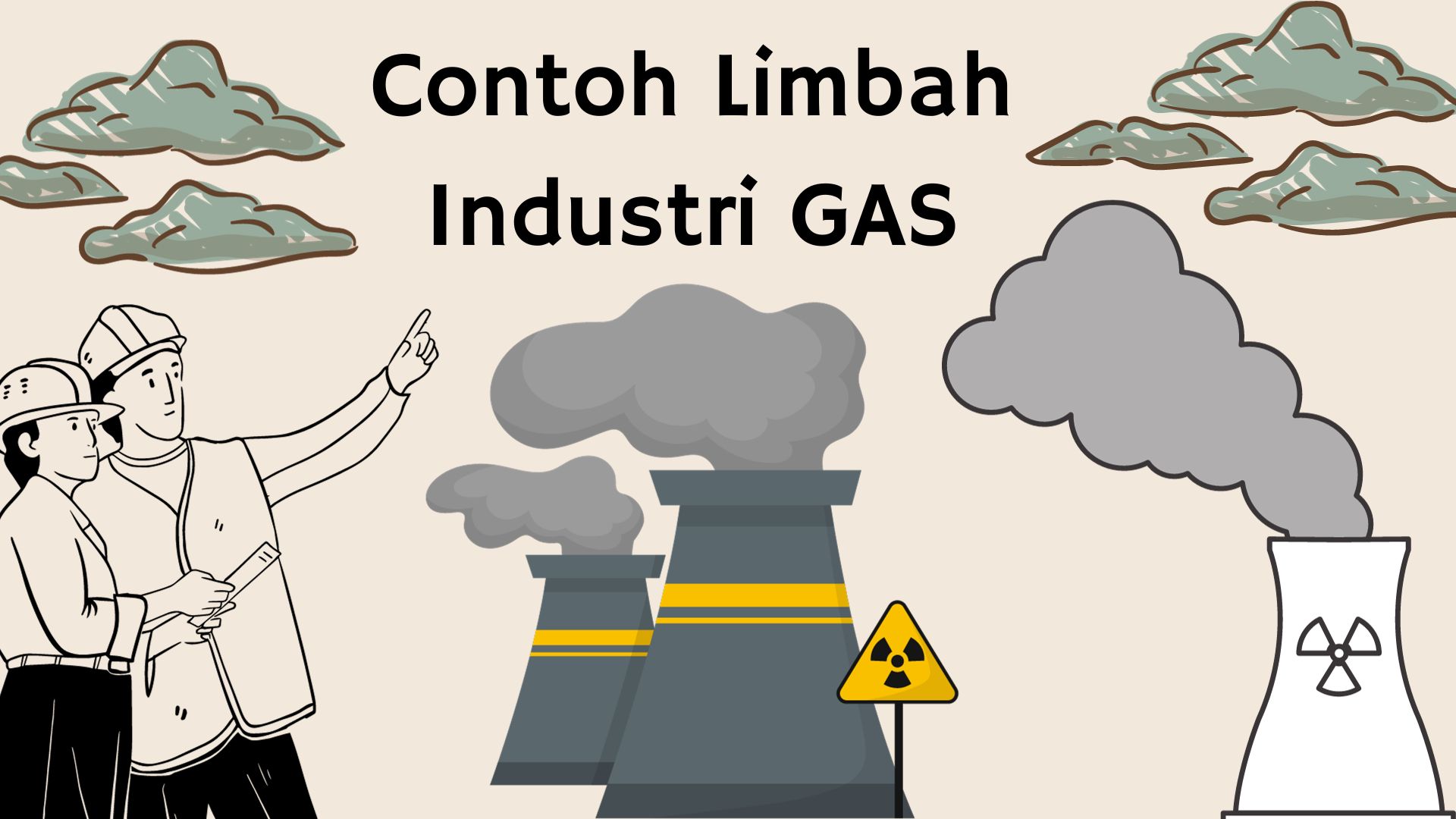 contoh limbah industri gas